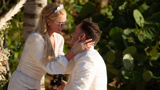 paris hilton announces her engagement to boyfriend carter reum