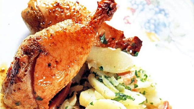 muslos pollo adobado 