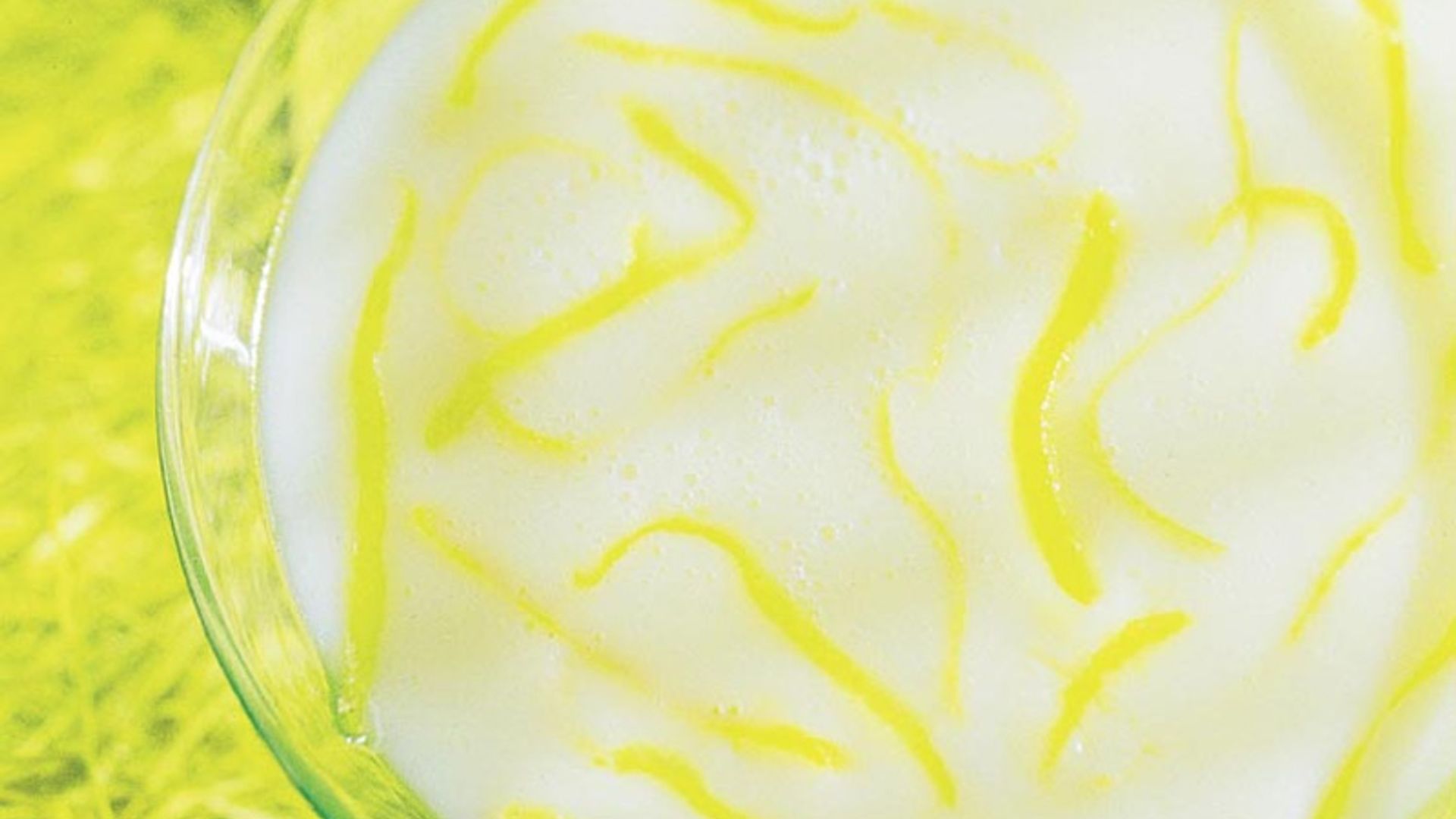 'Panna cotta' con caramelo de limón