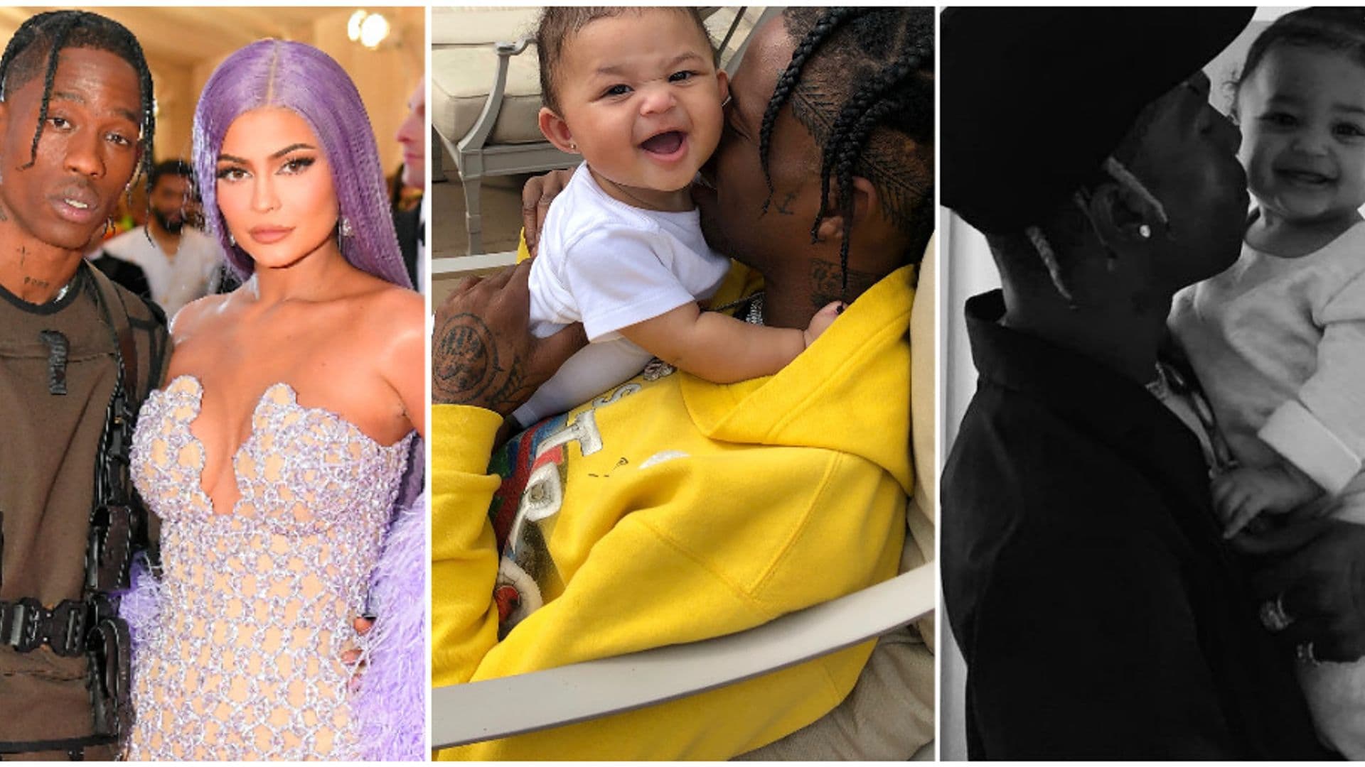 Travis Scott y las fotos que muestran su faceta más tierna como papá