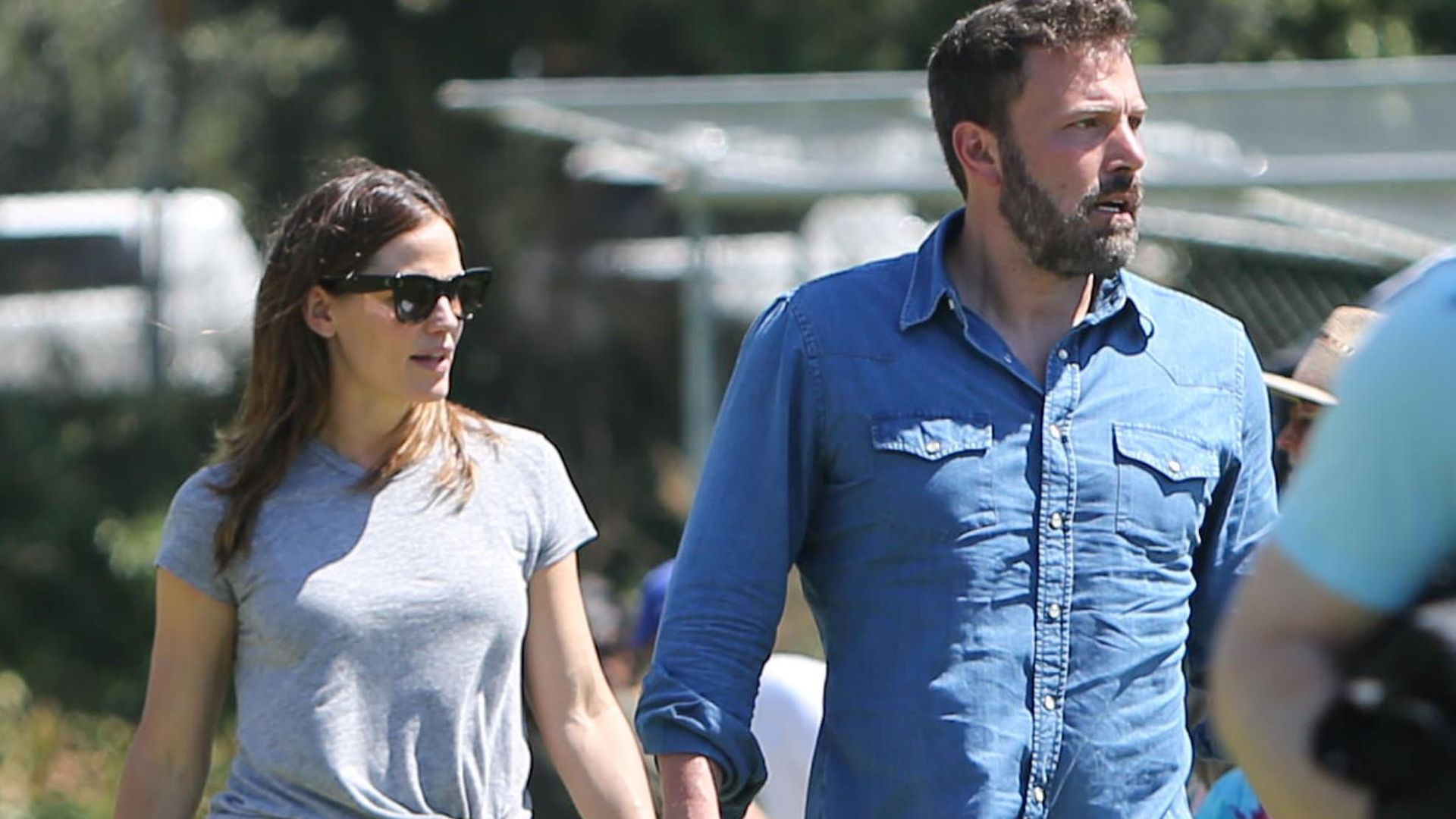 Ben Affleck y Jennifer Garner celebran el Día del Padre juntos con sus hijos