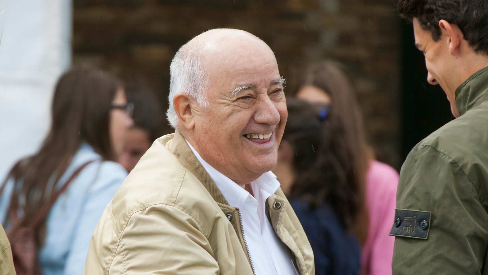 Amancio Ortega en Arteixo en una imagen del 2013