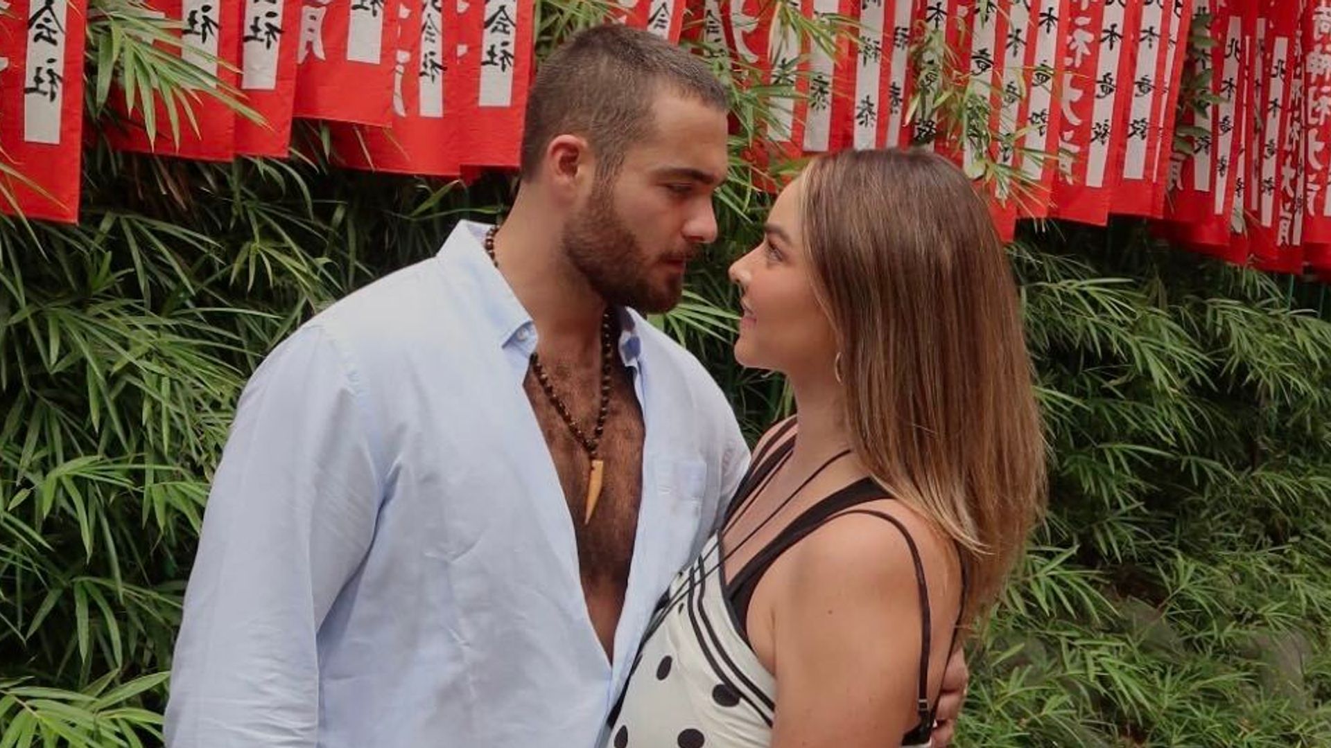 Claudia Martín y Carlos Said, creando memorias en Tokio.