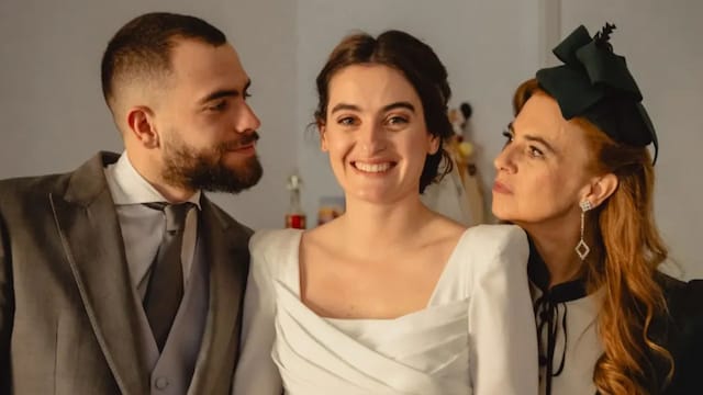 La boda de la hija de la actriz Lola Baldrich