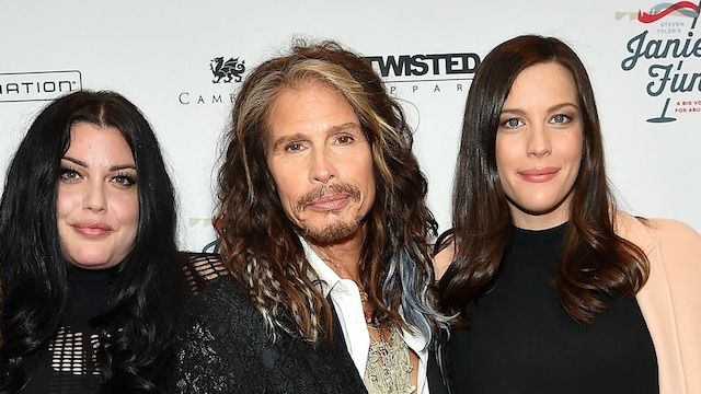 Chelsea Tyler, Mia Tyler, Steven Tyler, Liv Tyler y Taj Tallarico 