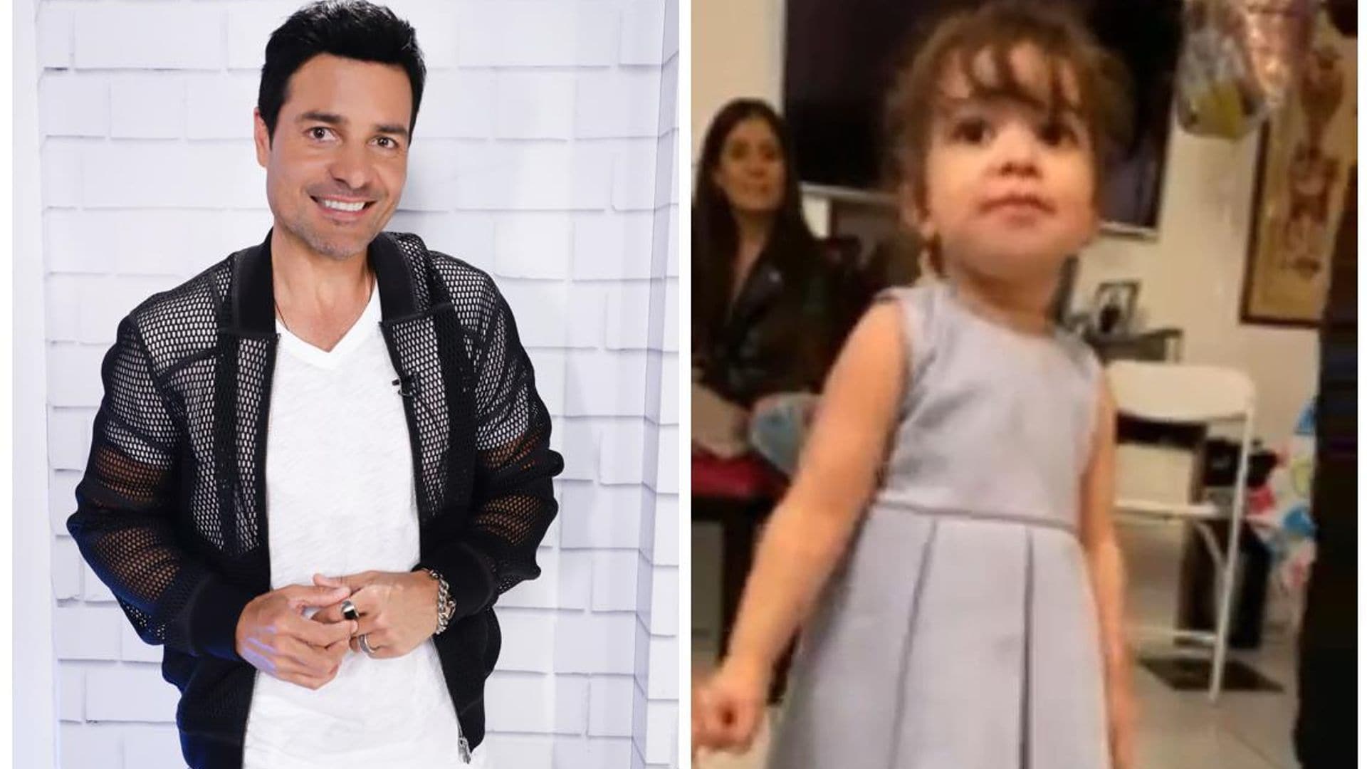 Chayanne quedó cautivado con una pequeña que baila al ritmo de Salomé