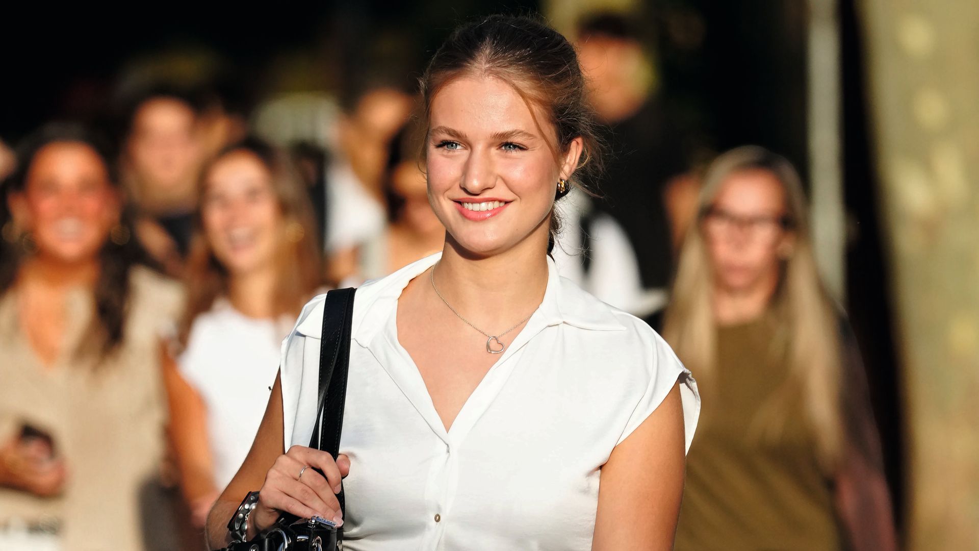 La princesa Leonor en su primer día de universidad