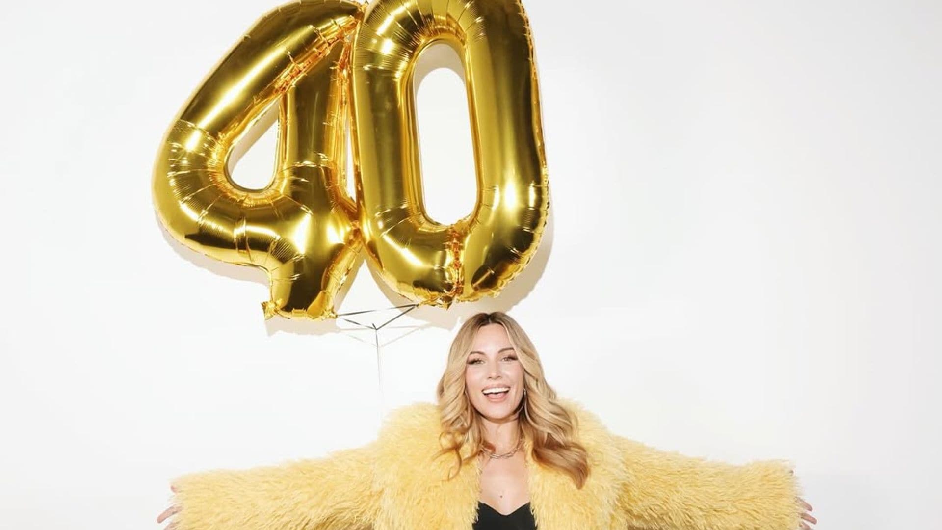 Edurne cumple 40 años