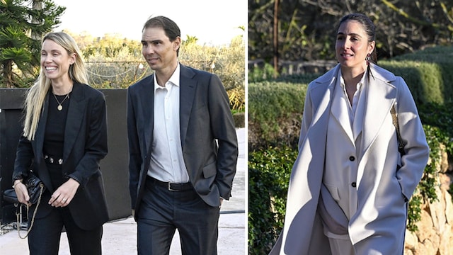Rafa Nadal, rodeado de su familia en su gran noche solidaria tras la retirada