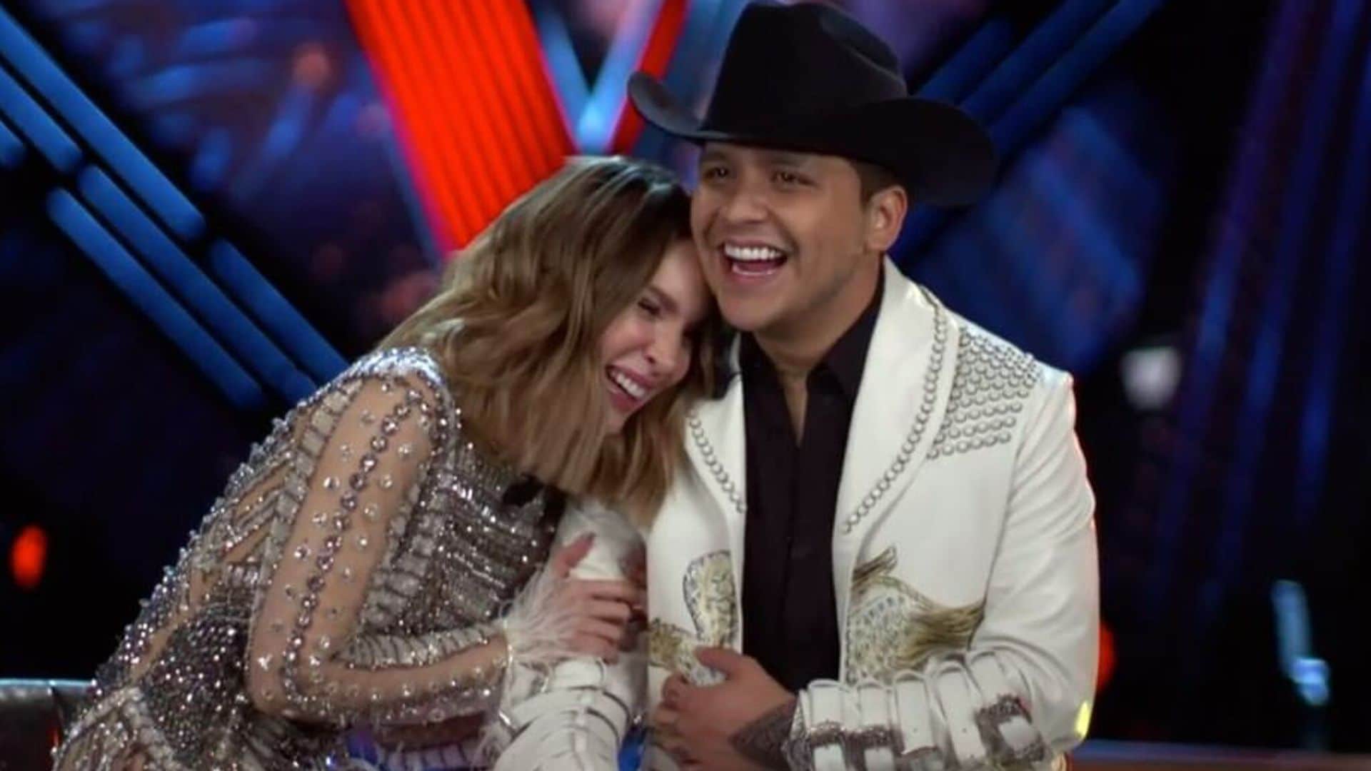 Belinda reaparece junto a Christian Nodal tras superar el coronavirus