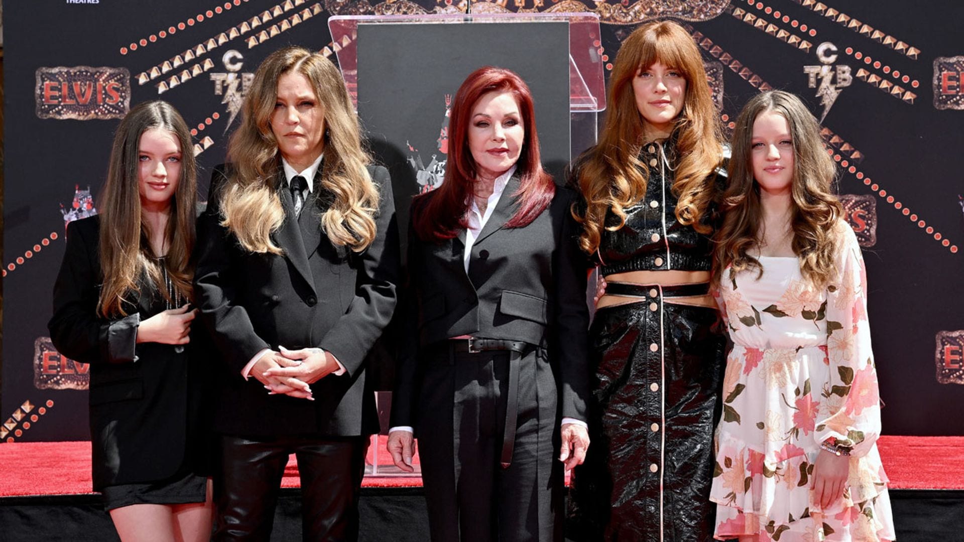 Los cuatro hijos que tuvo Lisa Marie Presley, su mayor orgullo