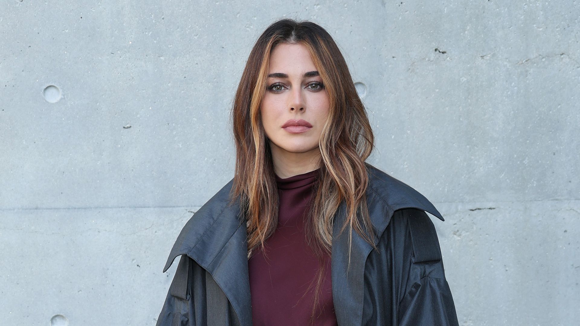Blanca Suárez en el desfile de Giorgio Armani en la semana de la moda de Milán, 2026.