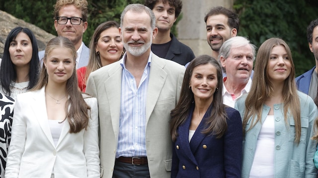 Los reyes de España en Girona