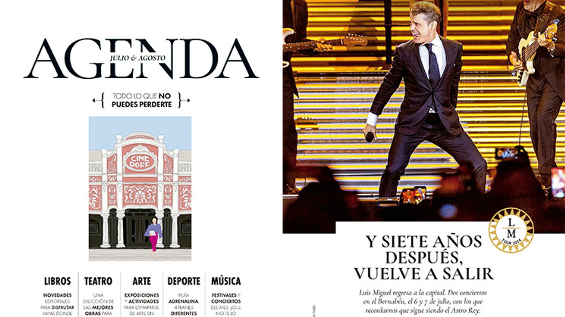 ¡HOLA! MADRID agenda julio y agosto