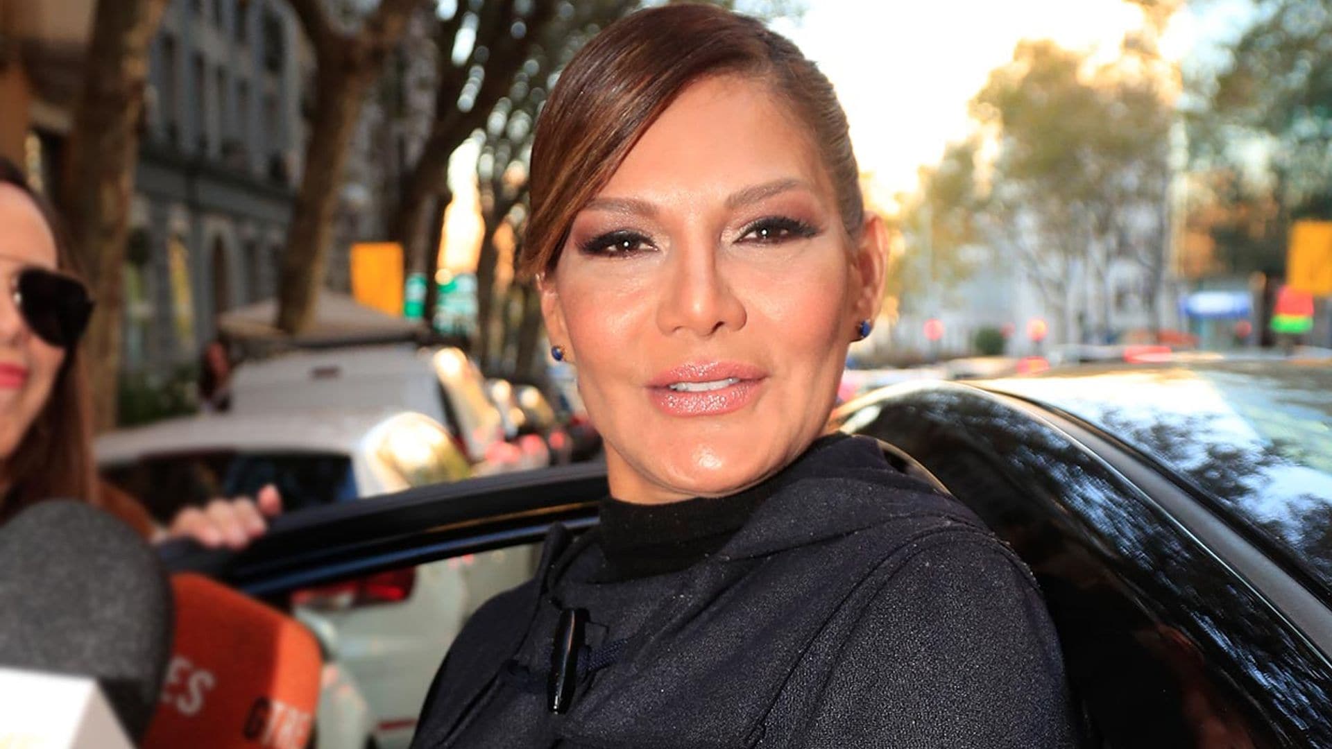 Ivonne Reyes reaparece apoyada por su hijo en medio de la polémica con Pepe Navarro
