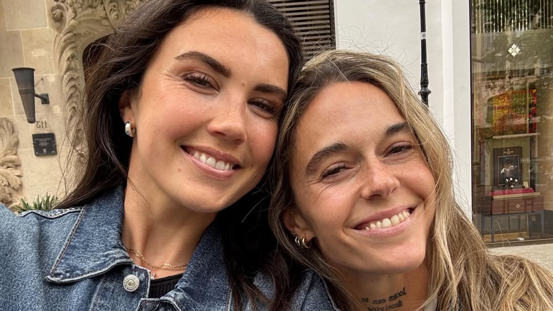 Mapi León y su pareja, la también futbolista Ingrid Engen