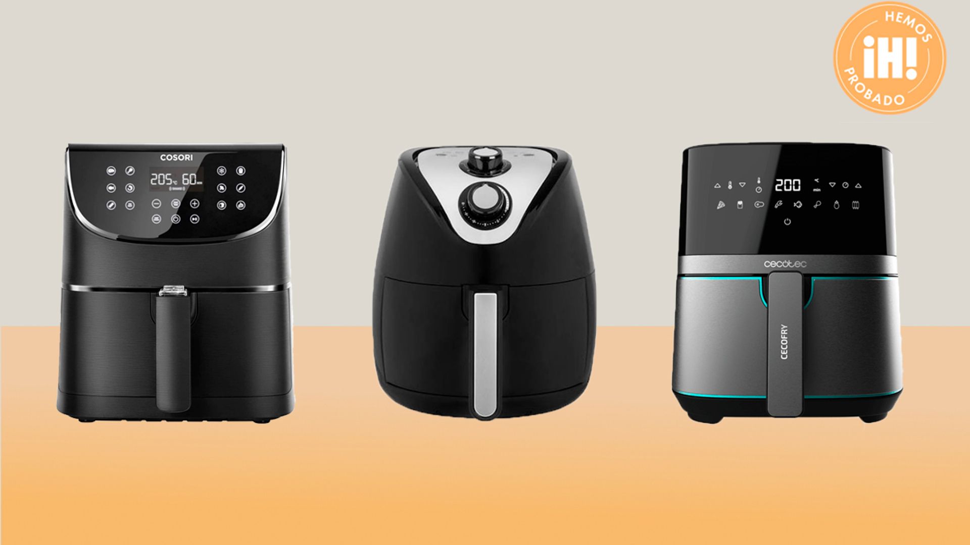 Comparamos las freidoras de aire más vendidas de Amazon