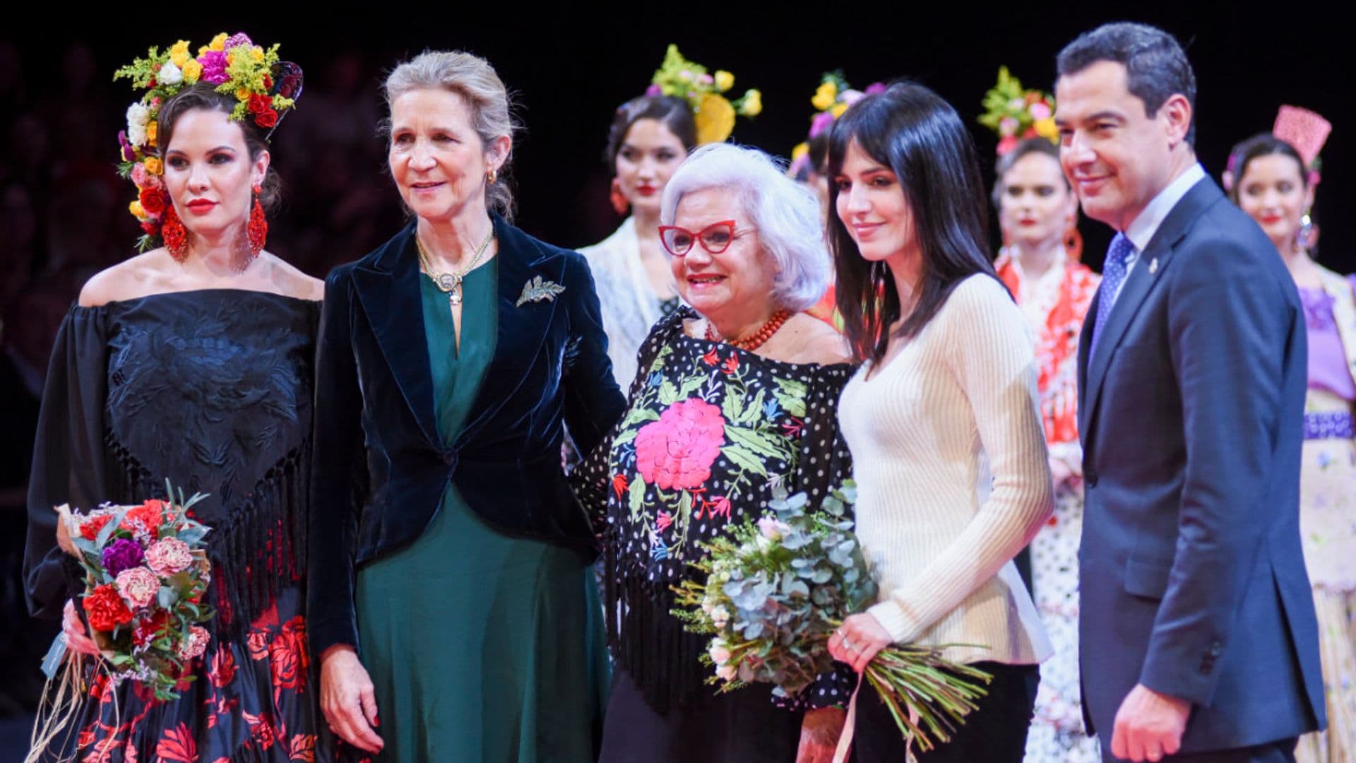 La infanta Elena inaugura SIMOF en un emotivo acto con Nieves Álvarez y Eugenia Martínez de Irujo