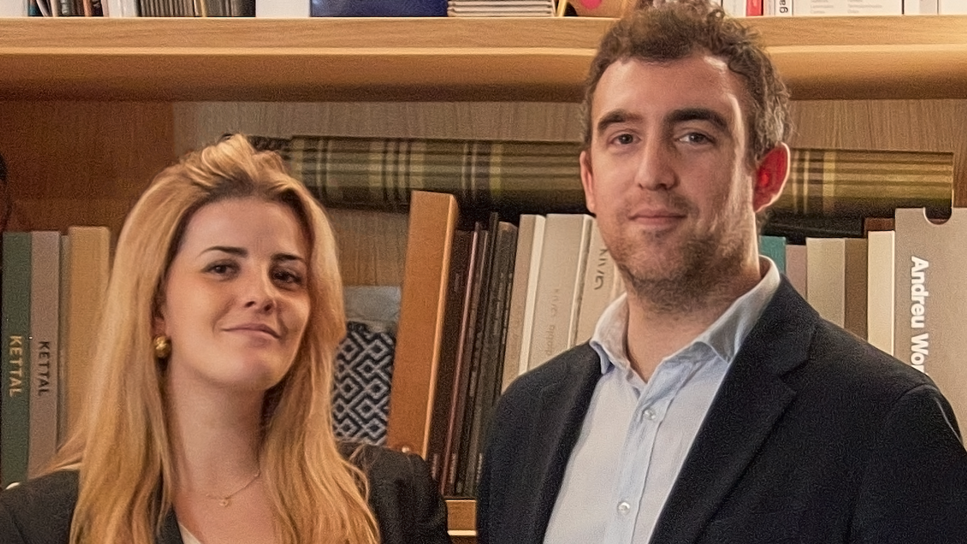 Anna Escánez y Alejandro Fernández de EstudioFaas.