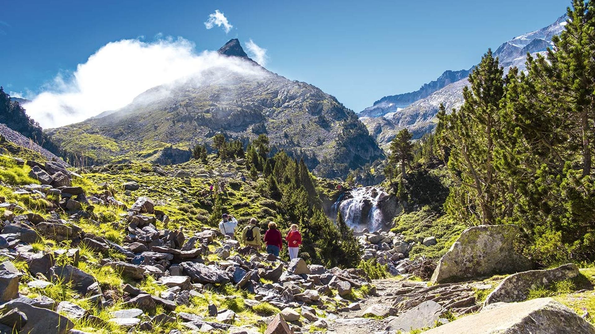 Forau de Aigualluts, la cascada secreta de Huesca