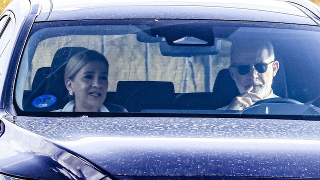 El rey Felipe y la infanta Cristina llegan a la boda