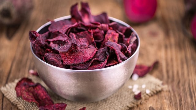 chips vegetales remolacha