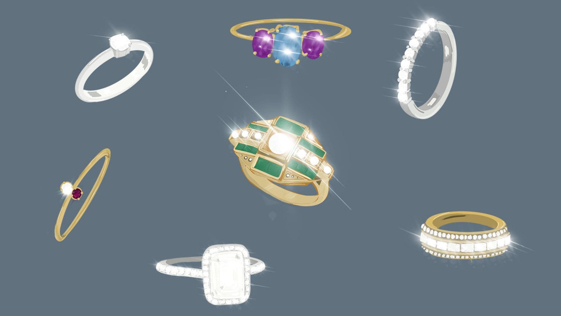 Sea cual sea tu estilo hay un anillo de compromiso para ti