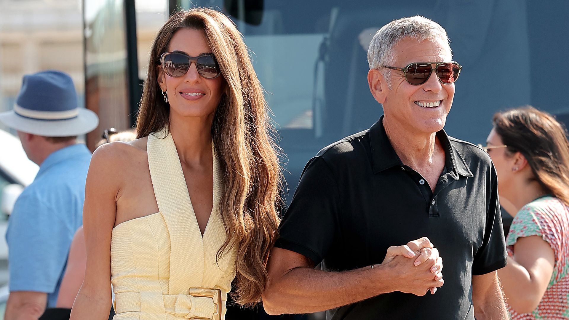 Amal Clooney y George Clooney