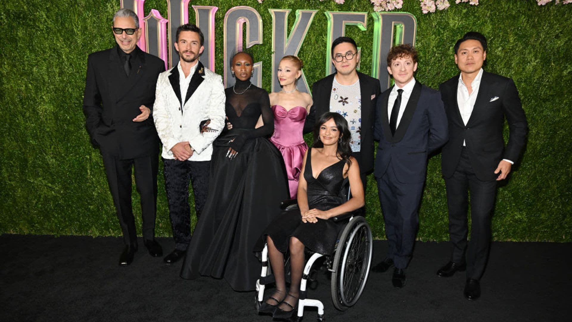 El elenco de "Wicked" en Nueva York.