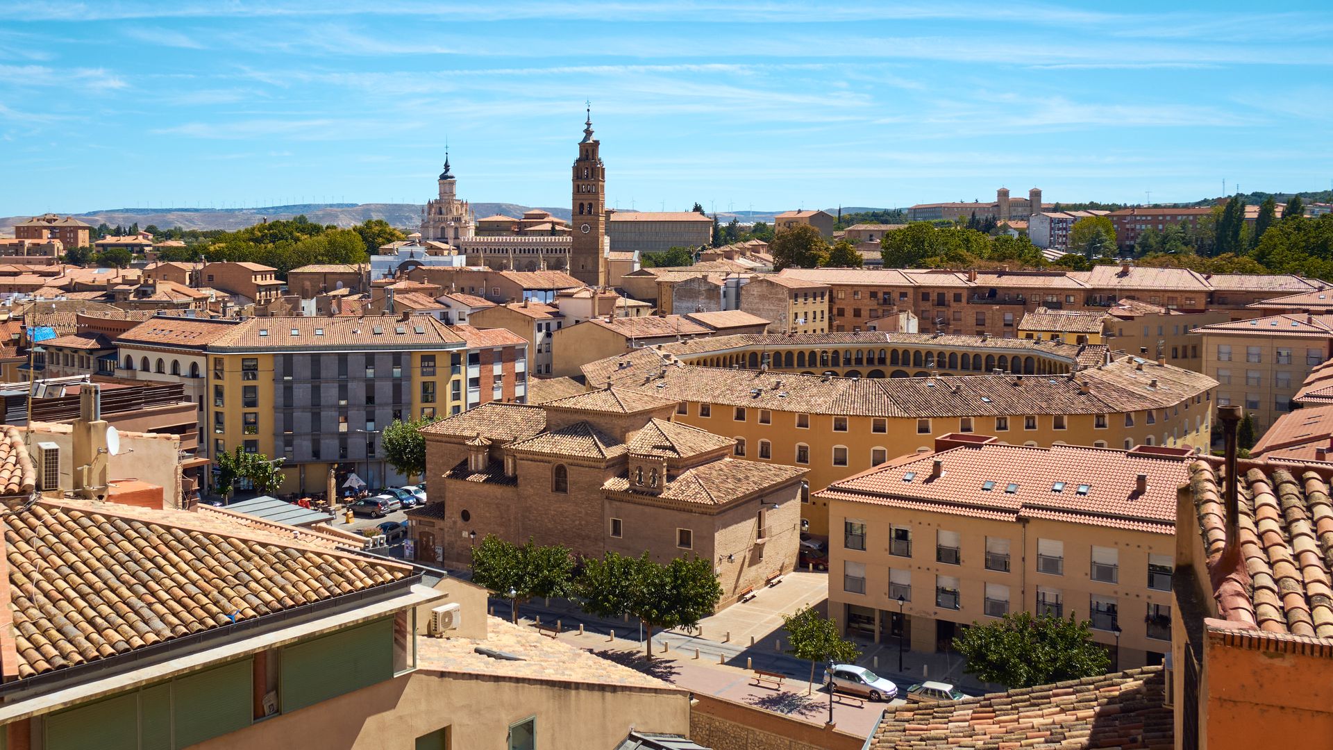 Panorámica de Tarazona, en Zaragoza