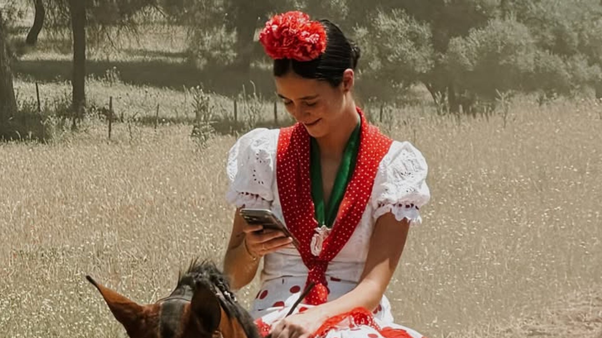 Victoria Federica de Marichalar en El Rocío 2026.