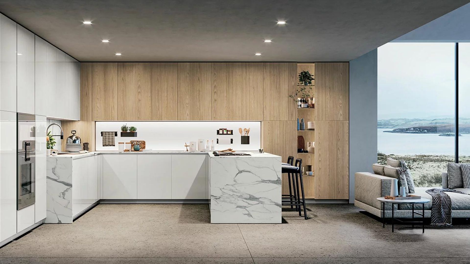 Cocina moderna