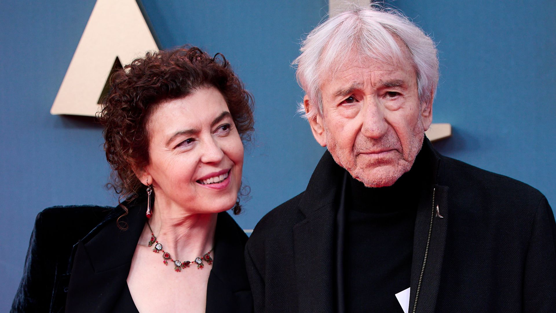MADRID, SPAIN - MAY 12: José Sacristán and Amparo Pascual 
attend the Talia awards 2025 at the Teatro Centro Cultural de la Villa on May 12, 2025 in Madrid, Spain. (Photo by Carlos Alvarez/Getty Images)