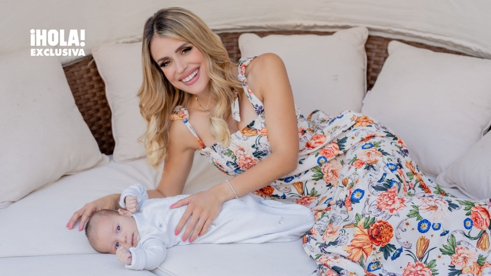 Carolina Sarassa nos presenta en exclusiva su tercer hijo, el pequeño Zach