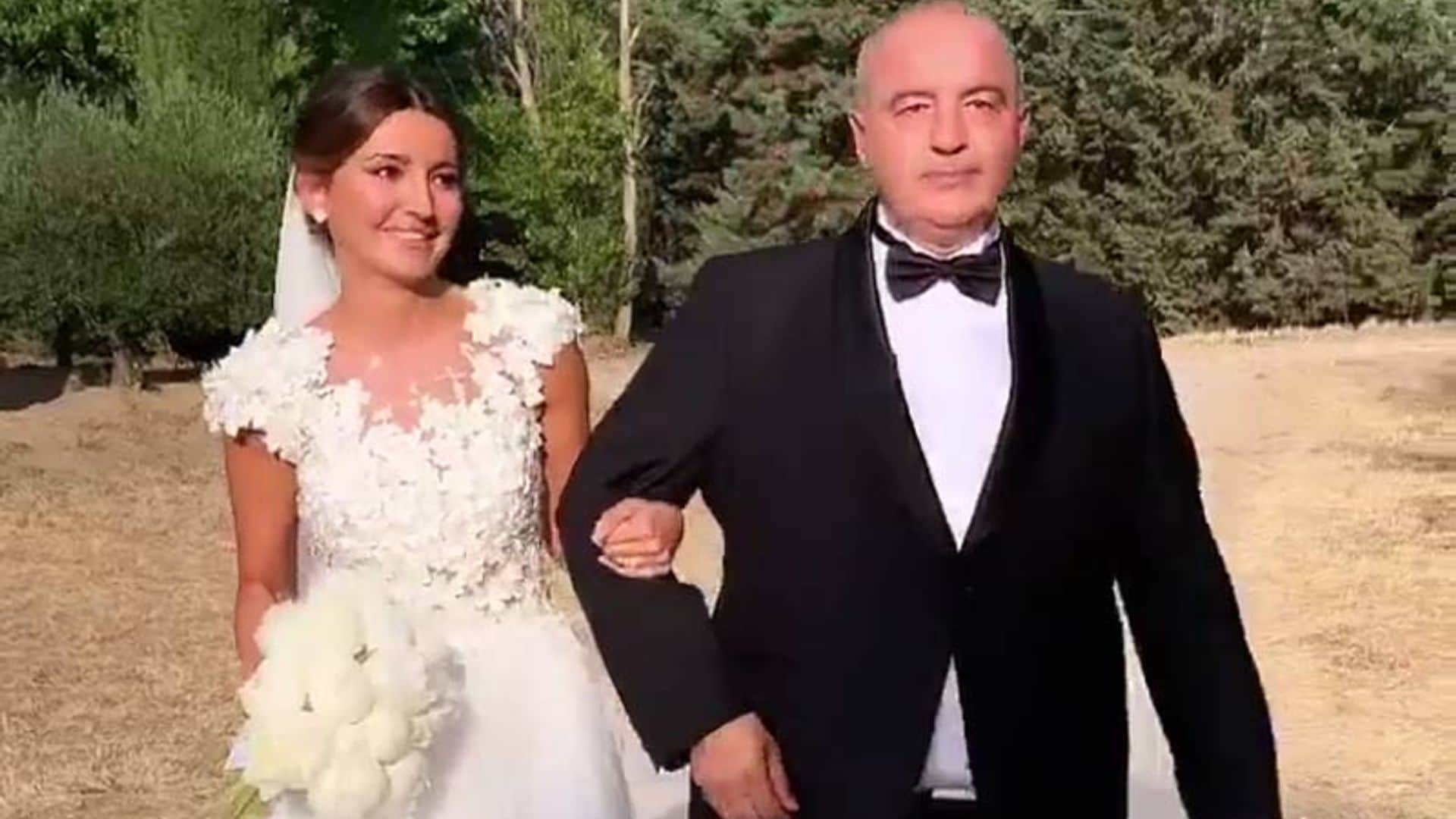 Alexandra Pereira (Lovely Pepa) se casa con Ghassan Fallaha en una boda de ensueño