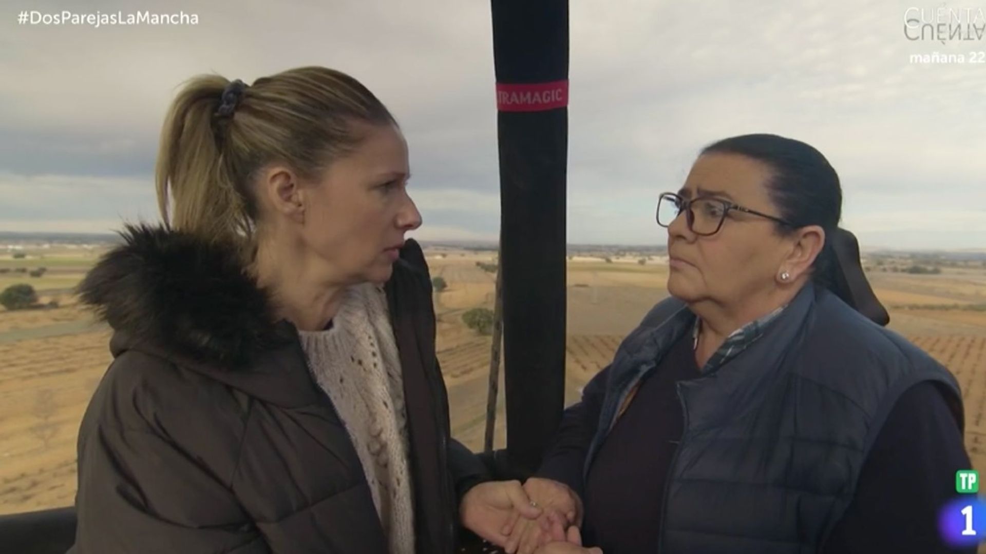 María del Monte y Anne Igartiburu se sinceran sobre sus vidas en 'Dos parejas y un destino'