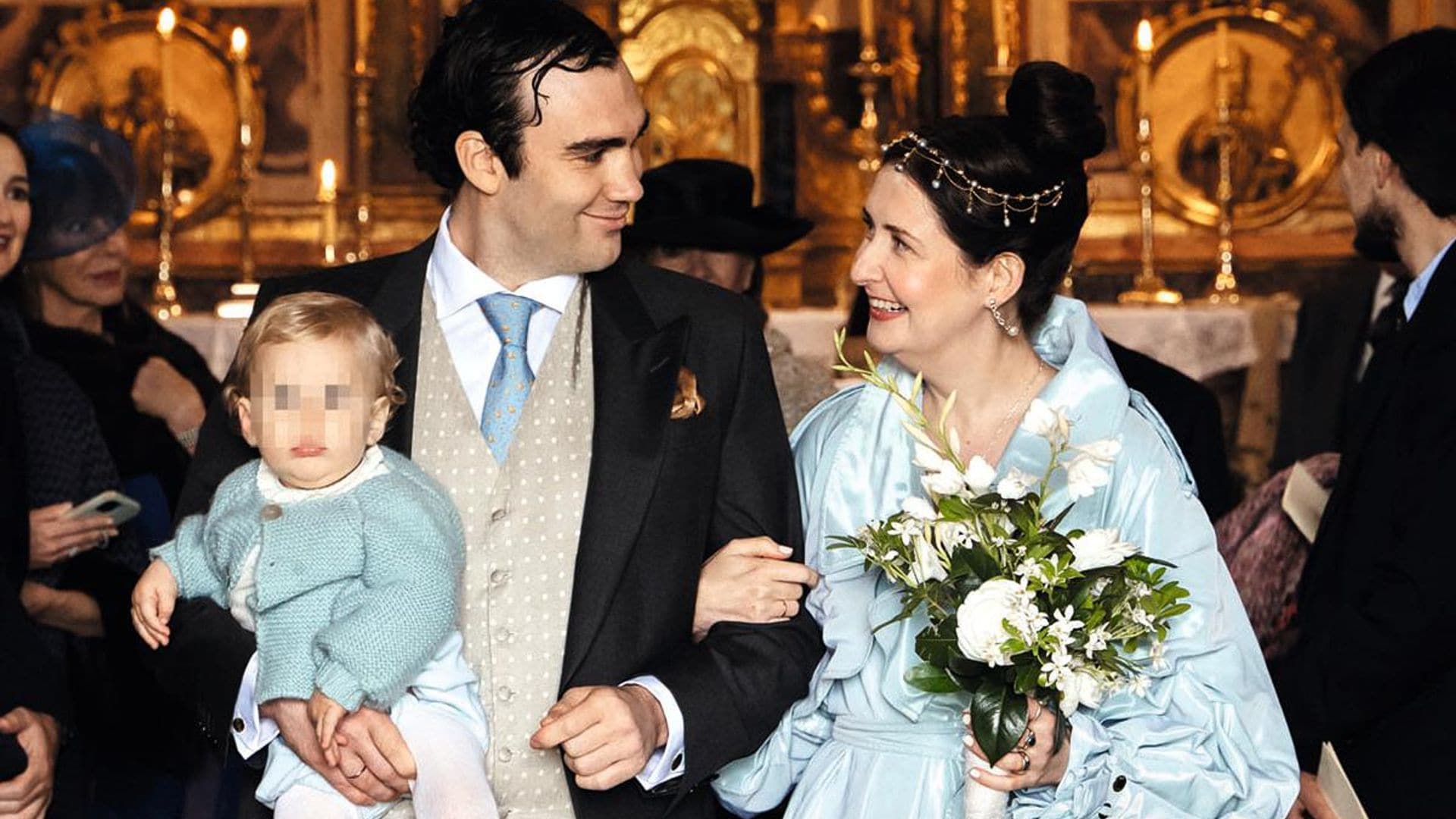 Entramos en la romántica boda de Luna Medina, hija del duque de Segorbe, en el Pazo de Oca