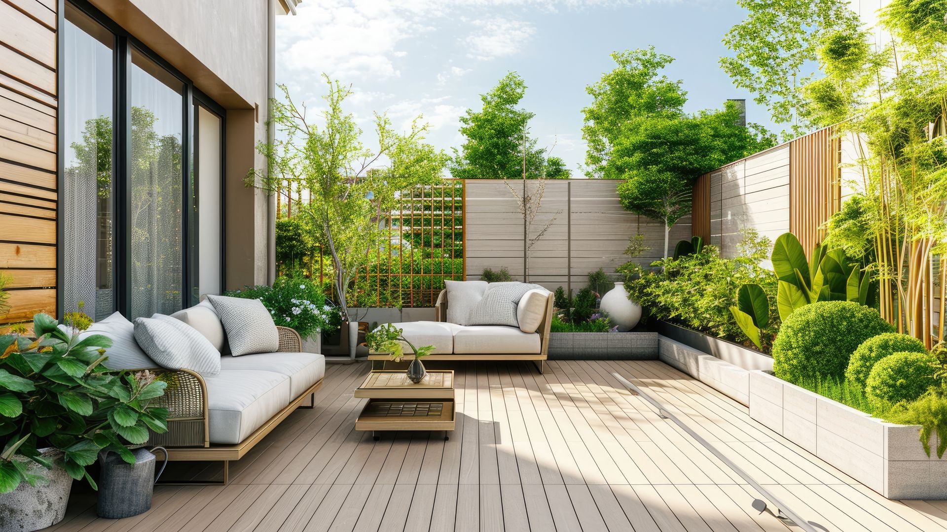 Las mejores ideas para dar privacidad al jardín o a la terraza
