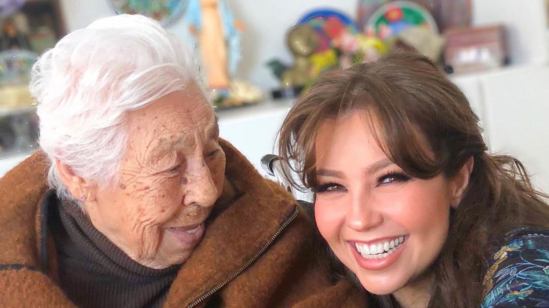 Thalía agradece a sus fans por el apoyo tras el deceso de su abuela: ‘Gracias por tanto amor’