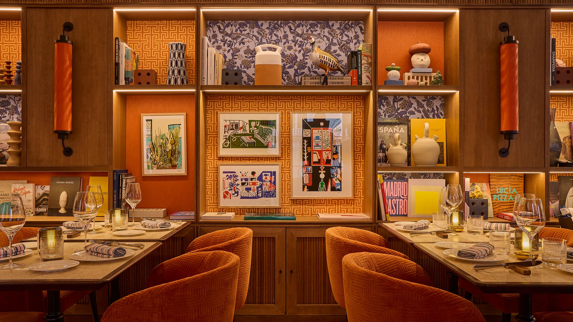 Interior del restaurante Keli