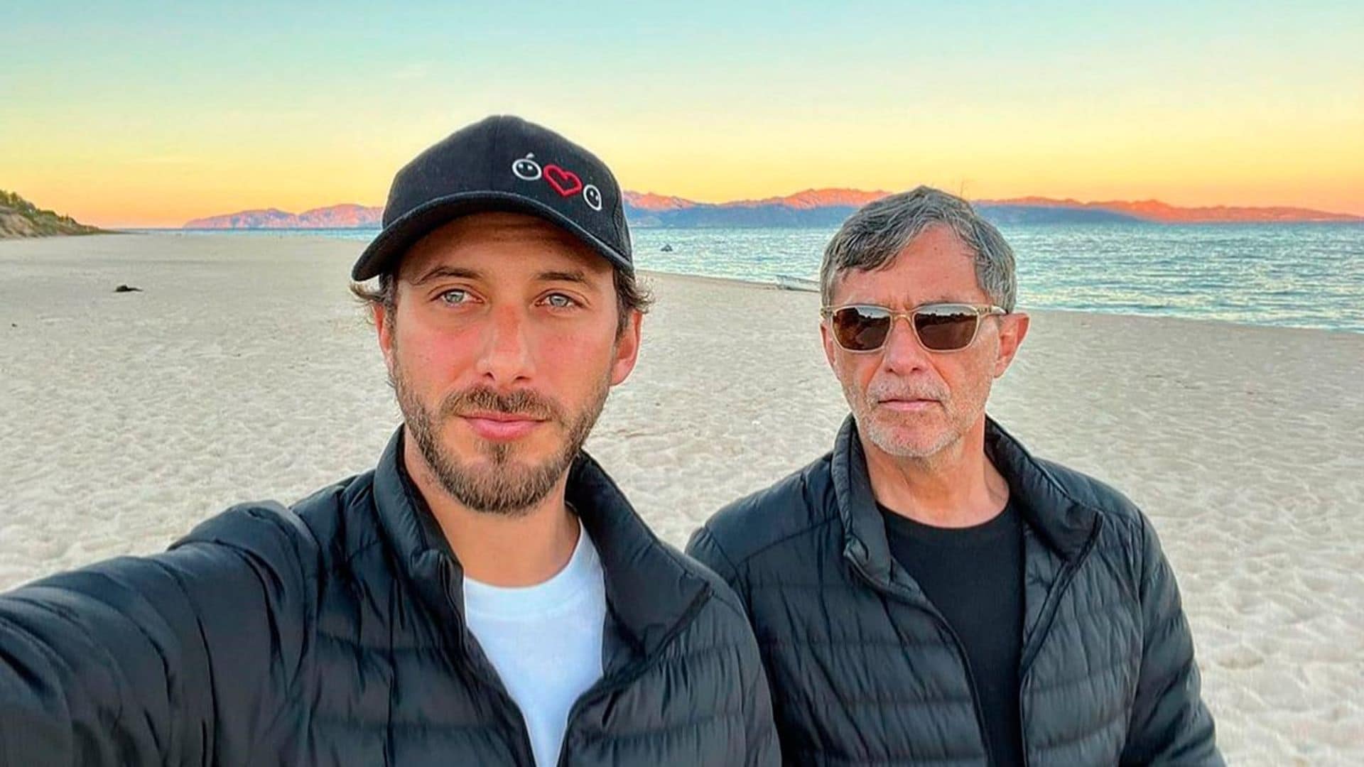 La emoción de Sebastián Zurita al ver a su papá, Humberto Zurita, enamorado de Stephanie Salas