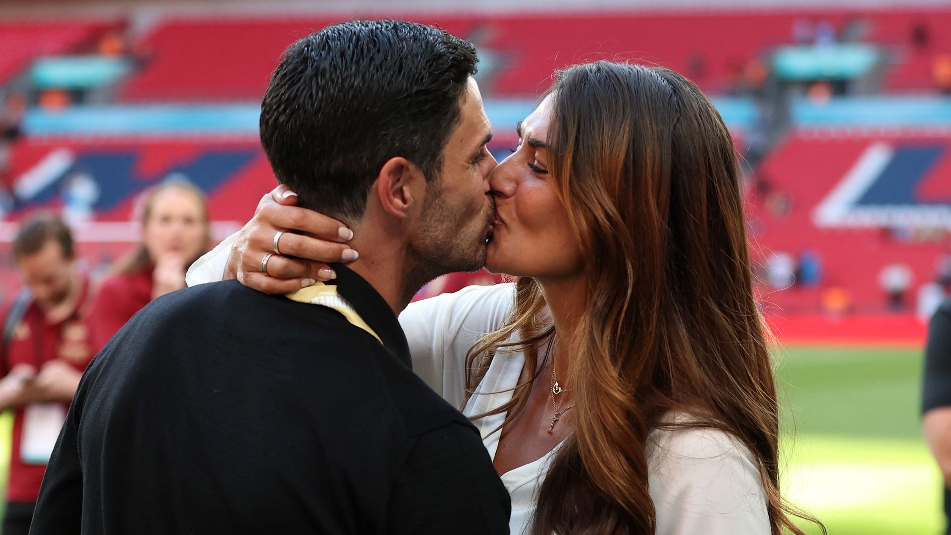 Lorena Bernal, orgullosa de su marido Mikel Arteta tras la victoria del Arsenal sobre el Real Madrid