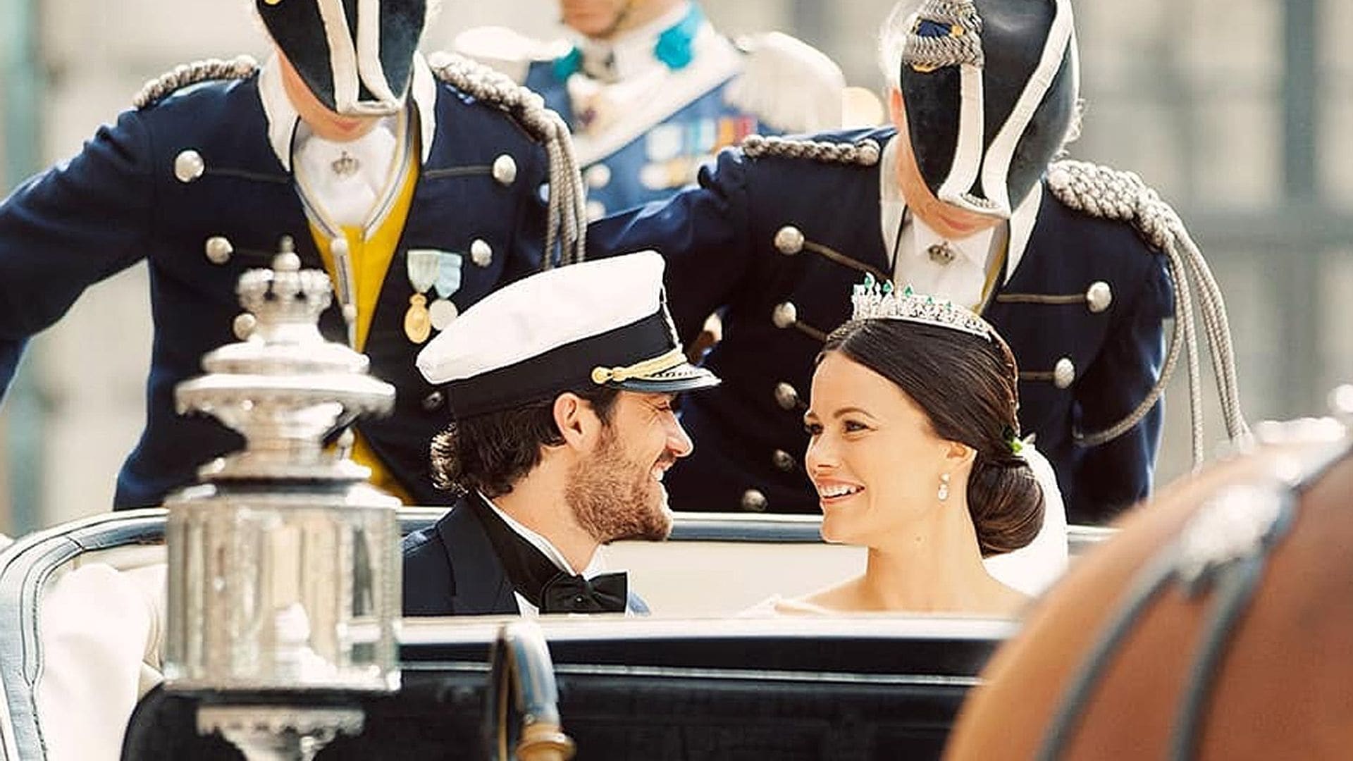 Carlos Felipe y Sofía de Suecia comparten imágenes inéditas de su boda y un significativo mensaje