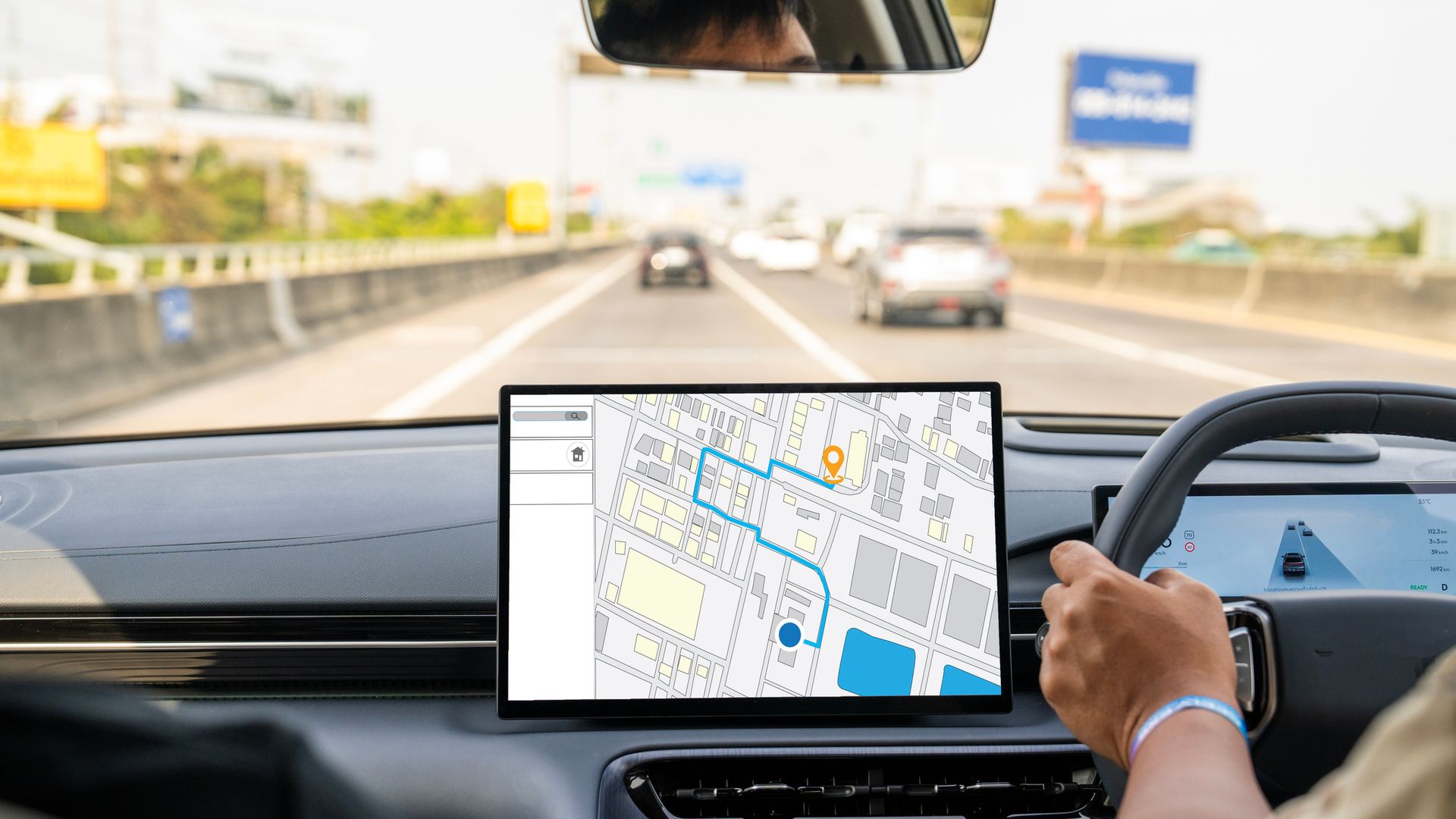 Pantalla para coche 