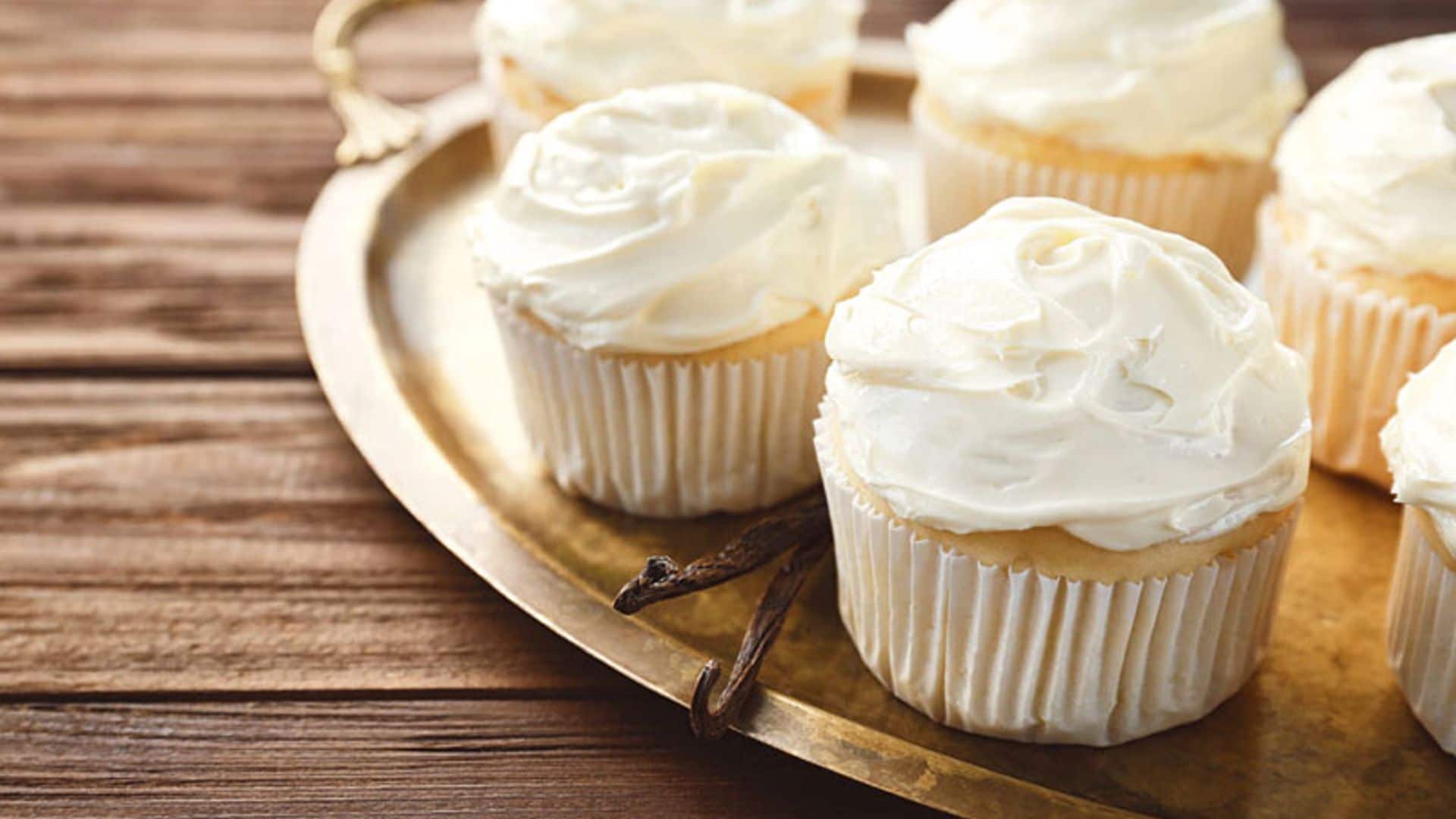 'Cupcakes' de vainilla