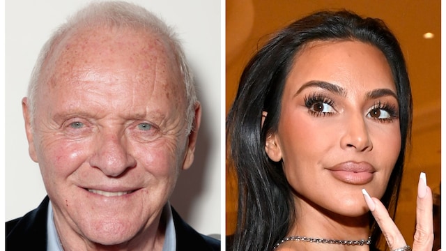 Anthony Hopkins y Kim kardashian
