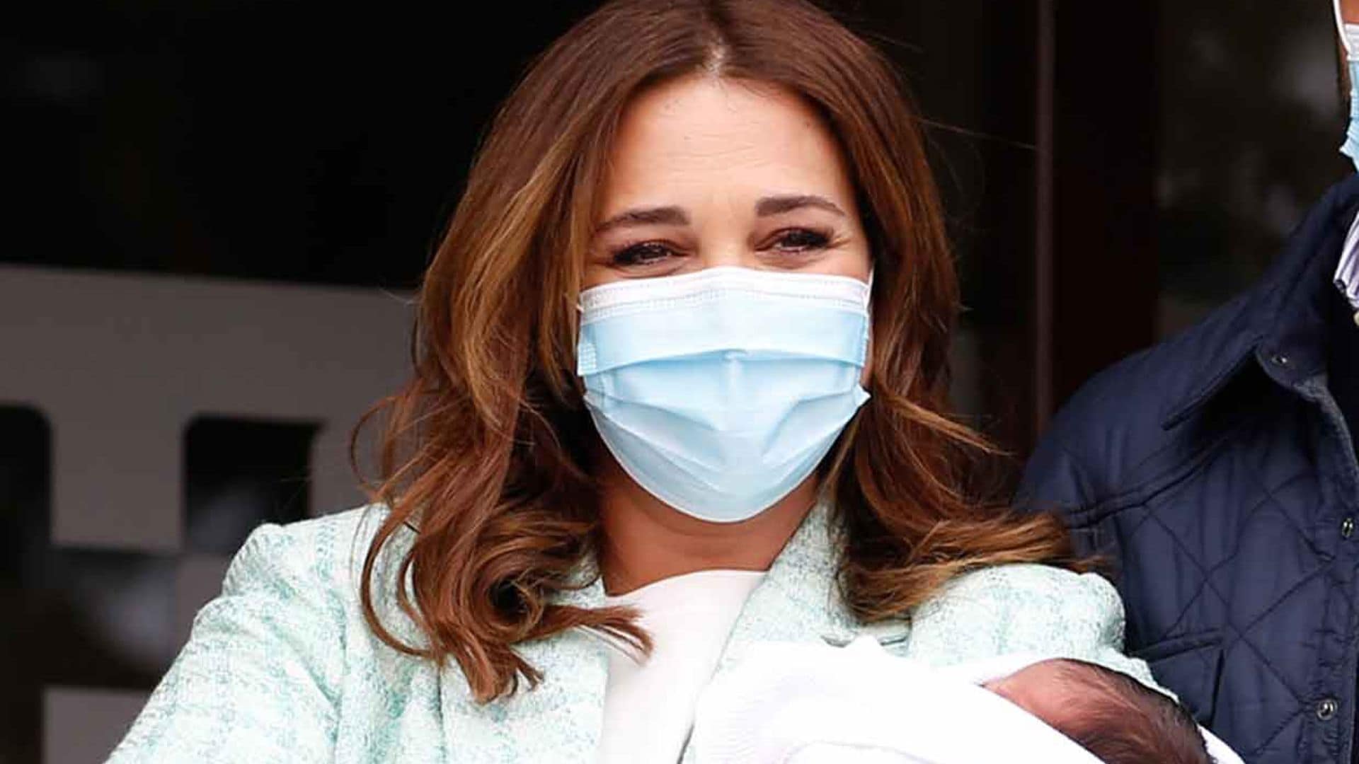 Paula Echevarría muestra su cuerpo cuatro días después de dar a luz
