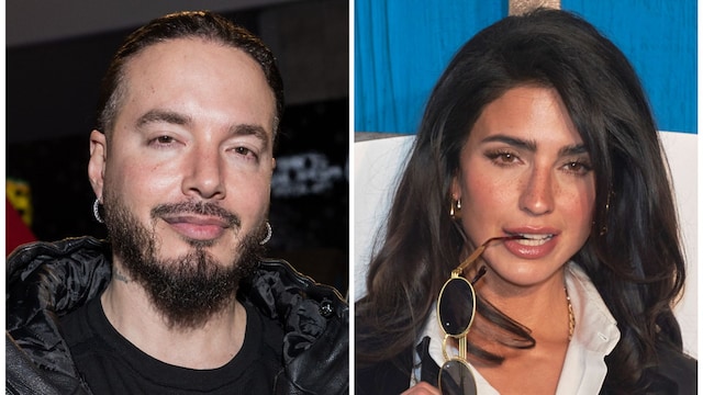 J Balvin y Bárbara de Regil