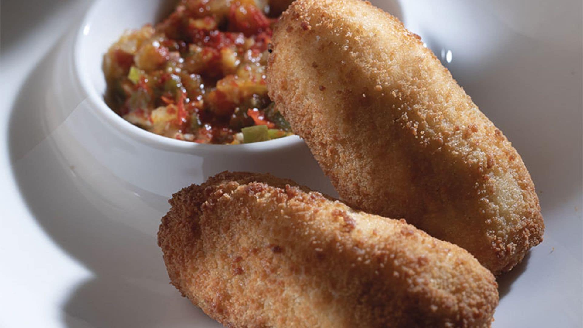 Croquetas de pollo al chilindrón