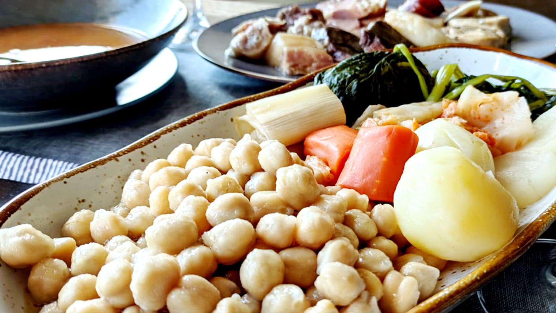 Cocido gallego (restaurante Portonovo)
